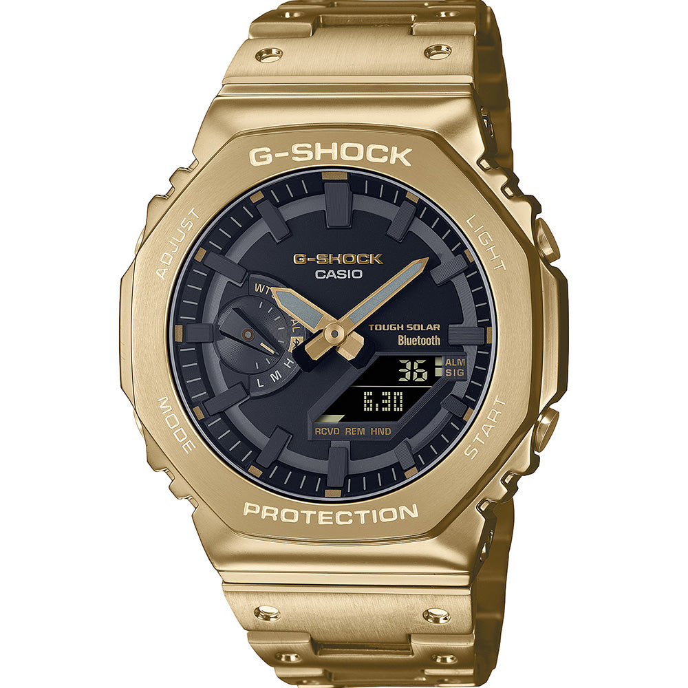 G-Shock GMB2100GD-9 G-Steel Full Metal Bluetooth Edition Mens Watch Casioak