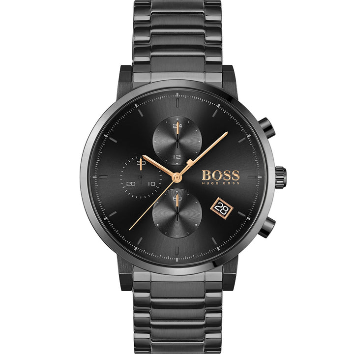Hugo Boss 1513780 Integrity Black Stainless Steel Mens Watch