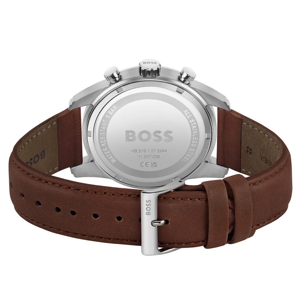 Hugo Boss 1513940 Skymaster Leather Mens Watch – Shiels Jewellers | Quarzuhren