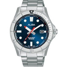 Load image into Gallery viewer, Alba AS9Q01X Active Stainless Steel Mens Watch