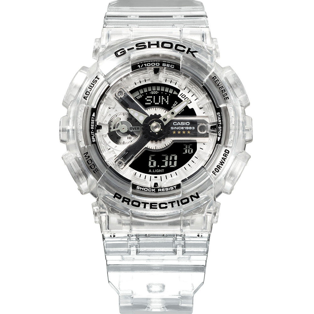 G-Shock GMAS114RX-7 40th Anniversary Skeleton Remix Womens Watch