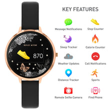 Load image into Gallery viewer, Reflex Active Series 3 Butterly RA03-2076 Black Smart Watch