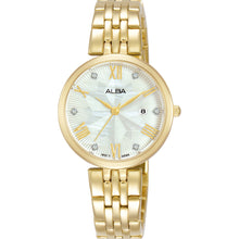 Load image into Gallery viewer, Alba AH7Z76X1 Champagne Dial Stianless Steel Womens 29mm