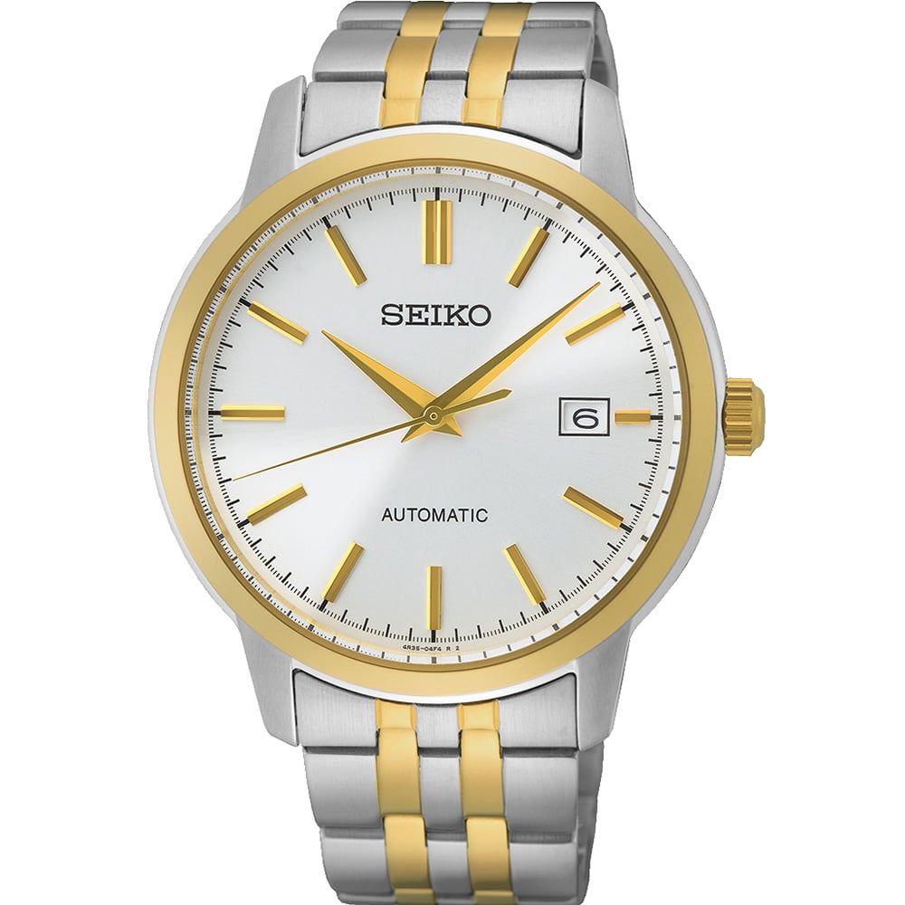 Seiko SRPH92K Automatic Two Tone Mens Watch