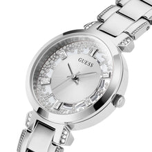 Load image into Gallery viewer, Guess GW0470L1Crystal Clear Silver Tone Ladies Watch