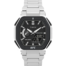 Load image into Gallery viewer, TimexUFC TW2V84600 Colossus Metal Silver Mens Watch