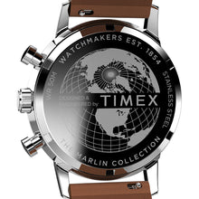 Load image into Gallery viewer, Timex TW2W10100   Marlin Quartz Chonograph Mens Leather Watch