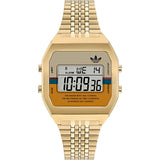 Adidas AOST23555 Digital Two Gold Tone Unisex Watch