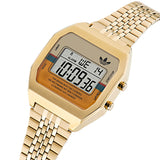 Adidas AOST23555 Digital Two Gold Tone Unisex Watch