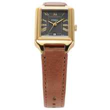 Load image into Gallery viewer, Fossil ES5303 Raquel Brown Leather Ladies Watch
