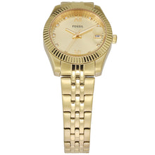 Load image into Gallery viewer, Fossil ES5338 Scarlette Gold Tone Ladies Watch