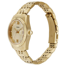 Load image into Gallery viewer, Fossil ES5338 Scarlette Gold Tone Ladies Watch