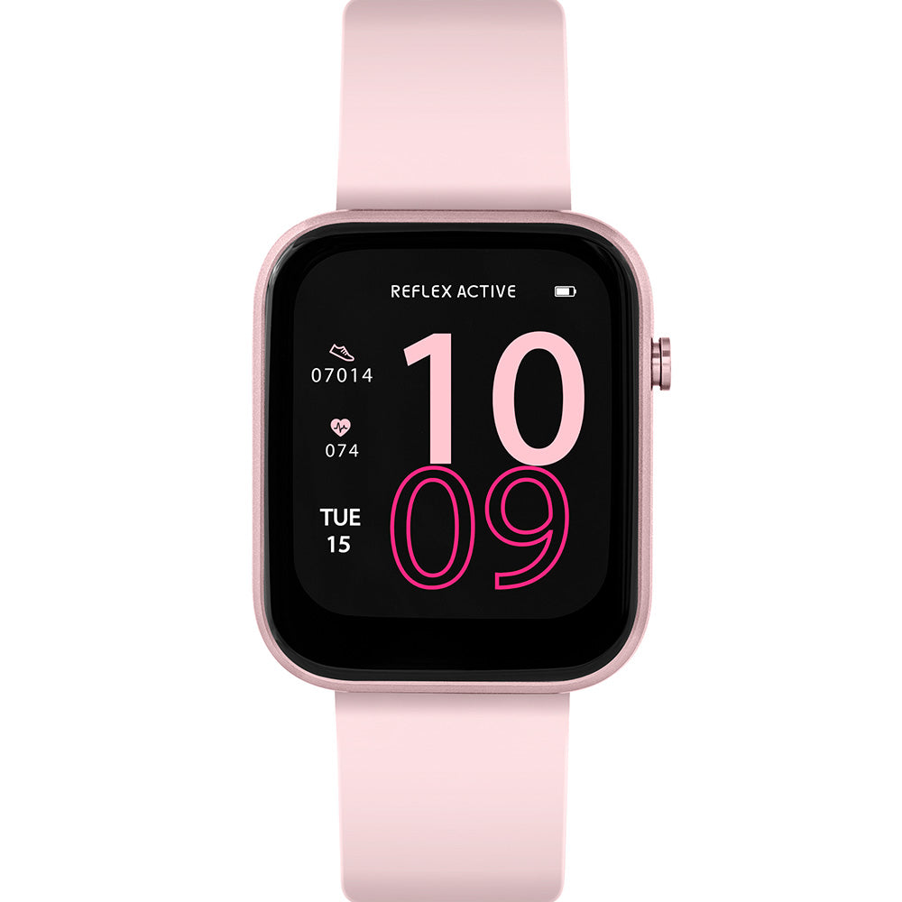 Reflex Active Series 12 RA12-2157 Pale Pink Silicone Smartwatch