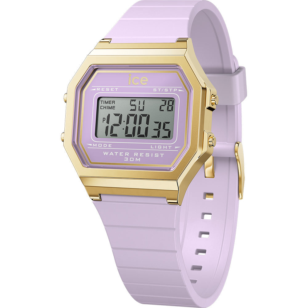 ICE 022061 Digit Retro Lavender Petal Digital Watch