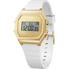 Load image into Gallery viewer, ICE 022049 Digit Retro White and Gold Watch