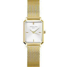 Load image into Gallery viewer, Rosefield OWGMG-O73 Octagon XS Gold Tone Mesh Ladies Watch