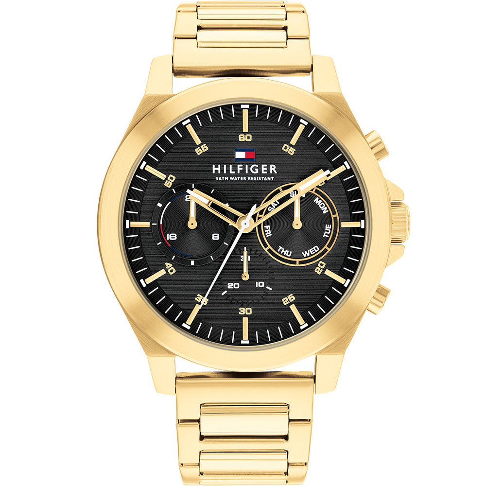 Tommy Hilfiger 1710520 Lance Multifunction Gold Tone Mens Watch