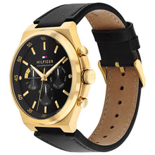 Load image into Gallery viewer, Tommy Hilfiger 1792086 Dexter Multifunction Black Leather Mens Watch