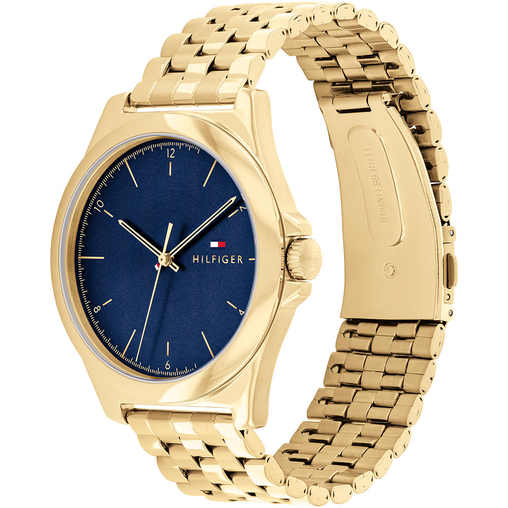 Tommy Hilfiger 1710546 Norris Gold Tone Mens Watch