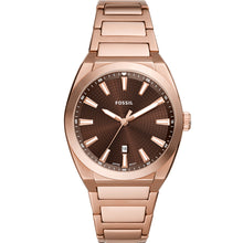 Load image into Gallery viewer, Fossil FS6028 Everett Rose Gold Mens Watch