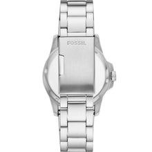 Load image into Gallery viewer, Fossil Blue FS6032 Silver Tone Mens Watch