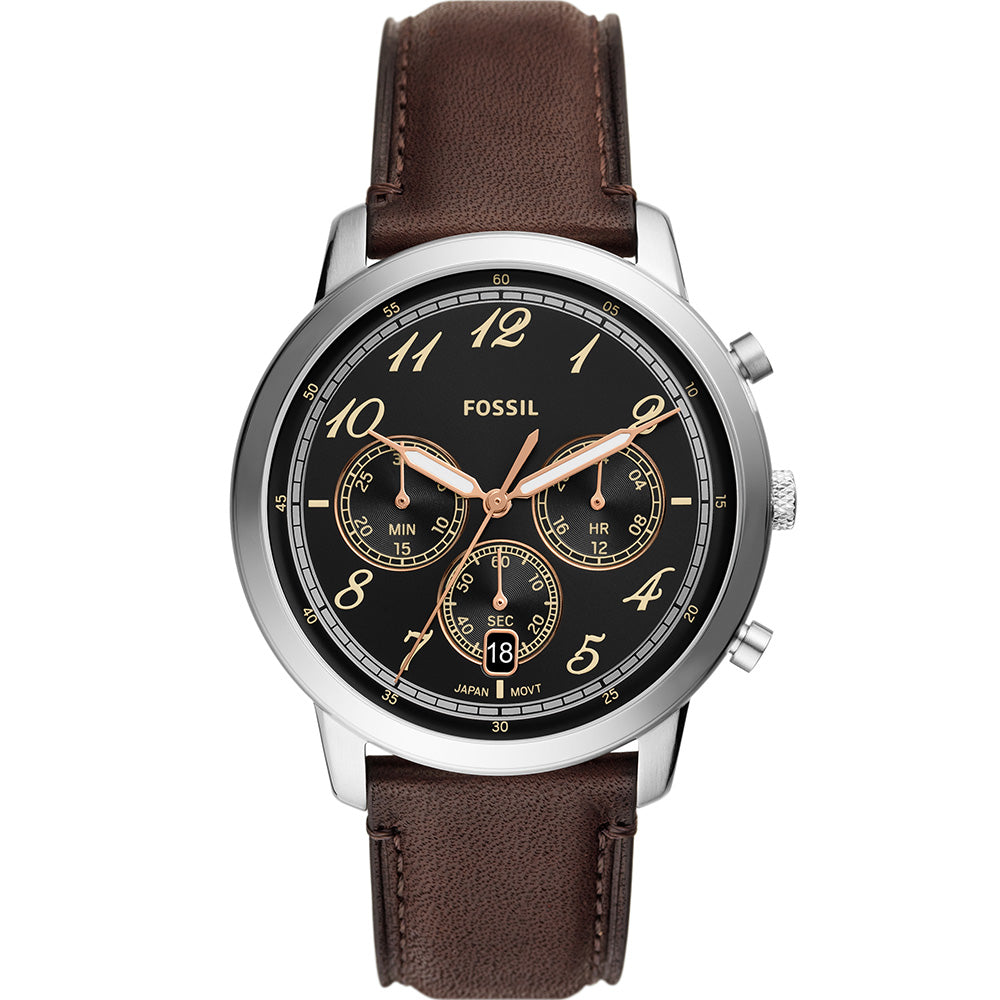 Fossil FS6024 Neutra Brown Chronograph Mens Watch