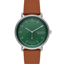 Load image into Gallery viewer, Skagen SKW6904 Kuppel Tan Leather Mens Watch
