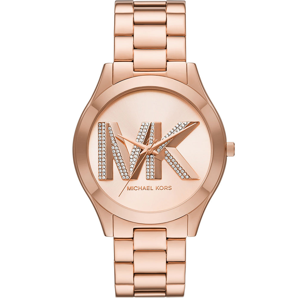 Michael Kors MK4733 Slim Runway Rose Gold Ladies Watch Shiels Jewellers