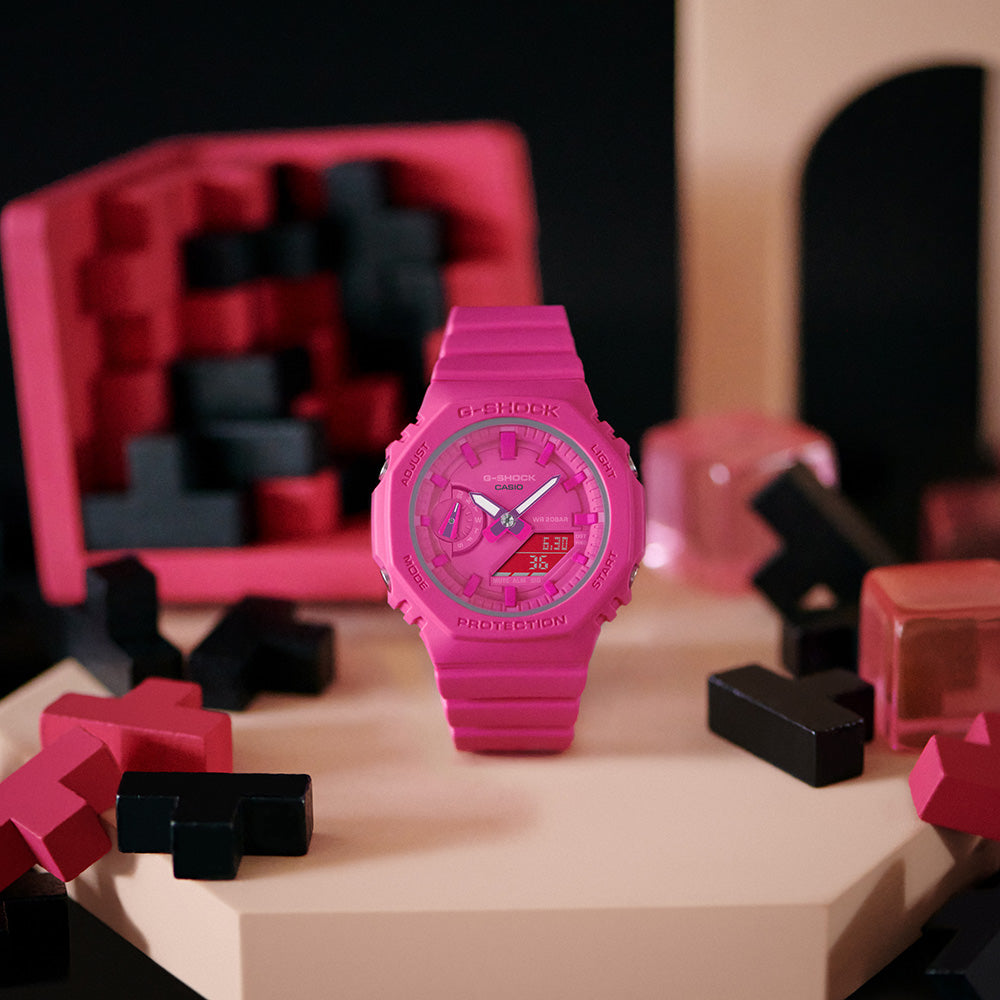 G-Shock GMAS2100P-4A Blazing Pink Ladies Watch