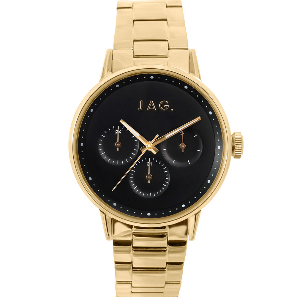 Jag J2763A Gold Norwood Multifunction Watch