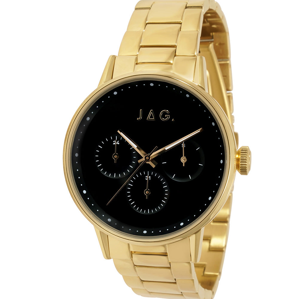 Jag J2763A Gold Norwood Multifunction Watch