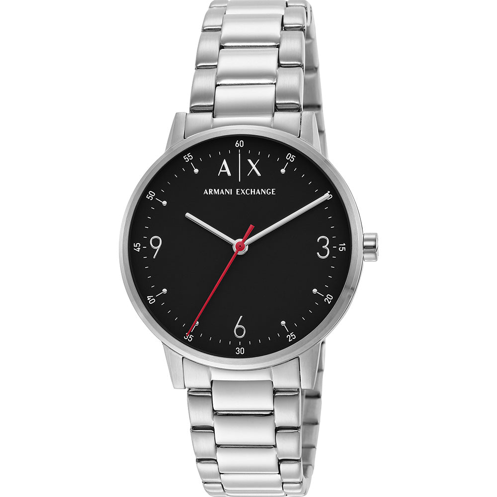 Armani Exchange AX2737 Cayde Silver Tone Mens Watch