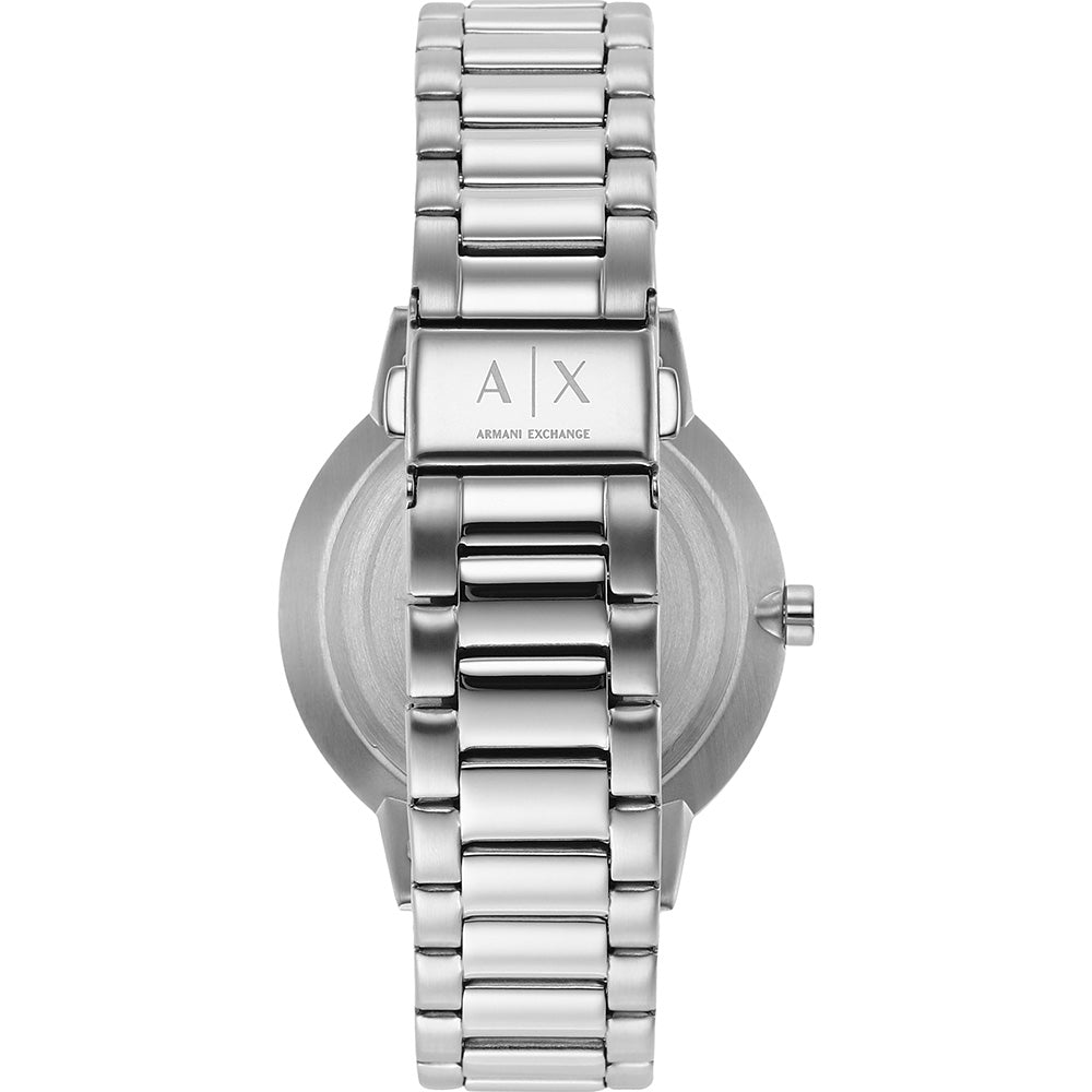 Armani Exchange AX2737 Cayde Silver Tone Mens Watch