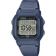 Load image into Gallery viewer, Casio W800H-2A Utility Blue Digital  Watch