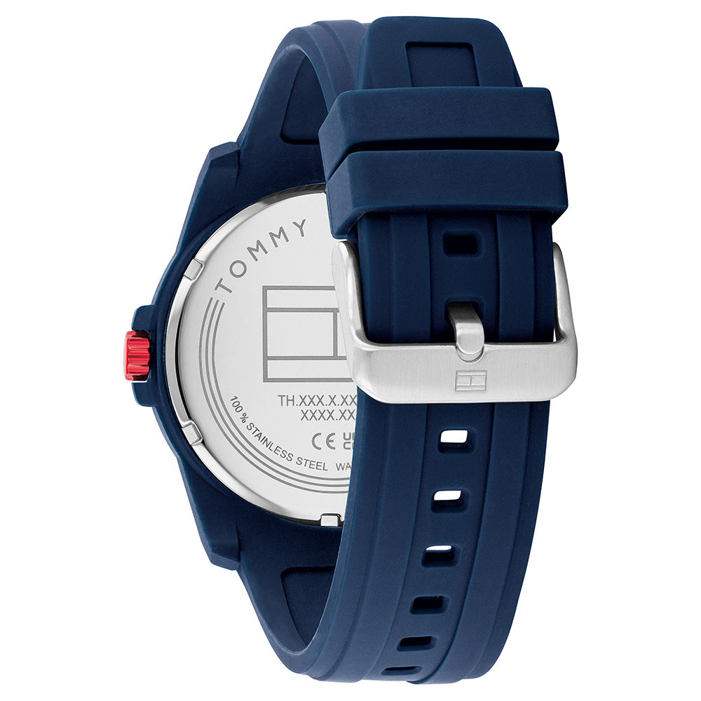 Tommy Hilfiger 1710595 Austin Blue Silicone Watch