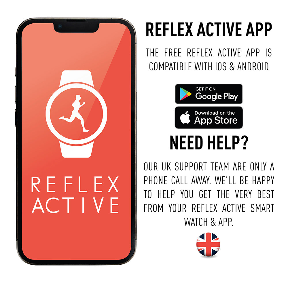 Reflex Active RA14-2140 Series 14 Sports Black Smart Watch