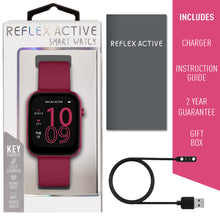 Load image into Gallery viewer, Reflex Active RA12-2158 Series 12 Berry Smart Watch