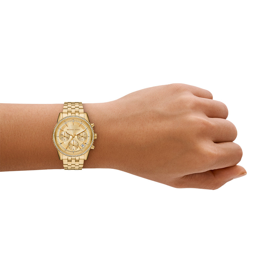 Silver Mini Ritz Michael Kors Mini Ritz MK7530 Multi-Function– Shiels Jewellers
