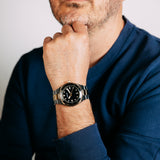 Harison Luis XM577-1 42mm Two-Tone Stainless Steel Watch