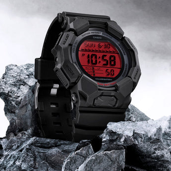 G-Shock Black & Red GD010BBR-1D