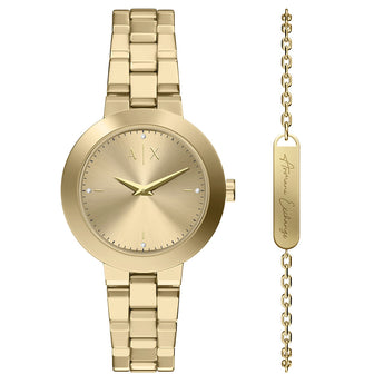 Armani Exchange Jackie AX7177SET with ID Bracelet