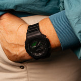 G-Shock Black & Electro Green GAB2100BEG-1A