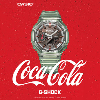 G-Shock Coca Cola 140th Anniversary Collab GA2100CC-3A Limited Edition