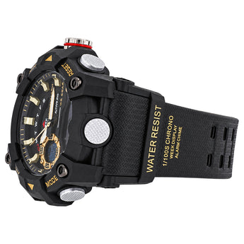 Active Pro Digital 8040 Black and Gold Sports Watch