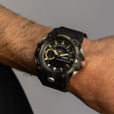 Active Pro Digital 8040 Black and Gold Sports Watch