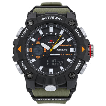 Active Pro Digital 8040 Army Green Sports Watch