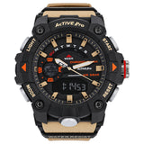 Active Pro Digital 8040 Khaki Sports Watch
