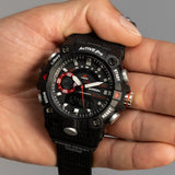 Active Pro Digital 8040 Black and Red Sports Watch