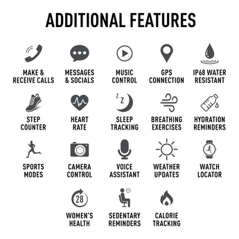Reflex Active Series 40 RA40-2221 Smart Watch