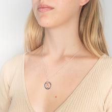 Load image into Gallery viewer, Sterling Silver Rose Gold Plated Love Is Infinity Pendant With 40 + 5cm Chain